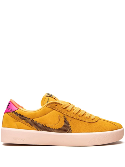 Nike Sb Bruin React T "pollen" Sneakers In Yellow