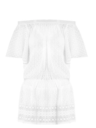 Melissa Odabash Michelle Off-the-shoulder Dress In White