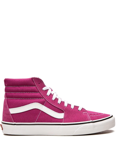 Vans Sk8-hi “fuchsia” Sneakers In Pink