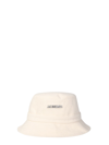 Jacquemus Le Bob Gadjo Bucket Hat In White
