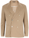 Tonello Beige Cotton Jacket - Atterley In Beige