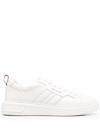 Bally New Maxim Low-top Leather Sneakers In White