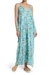 LOVESTITCH LOVESTITCH FLORAL PRINT MAXI DRESS