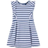 Polo Ralph Lauren Striped Sleeveless Dress In Blue