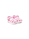 Camper Cut-out Touch-strap Sandals In Pink