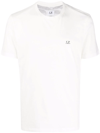 C.p. Company Logo-print Cotton-jersey T-shirt In White