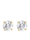 PRAGNELL 18KT YELLOW GOLD WINDSOR 1.20CT DIAMOND STUD EARRINGS