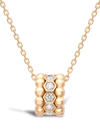 PRAGNELL 18KT ROSE GOLD BOHEMIA DIAMOND PENDANT NECKLACE