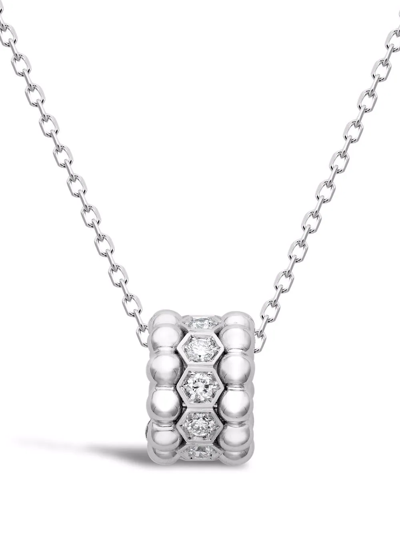 Pragnell 18kt White Gold Bohemia Diamond Pendant Necklace In Silver