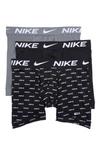 Nike Assorted 3-pack Boxer Briefs In Multicolor