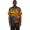 DRIES VAN NOTEN MULTICOLOR SILK SHIRT