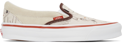 Vans Javier Calleja Og Classic 套穿式板鞋 In Turtledove/true White