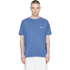 We11 Done We11done Oversized Jersey T-shirt In Blue