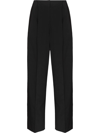 LOW CLASSIC MID-RISE WIDE-LEG TROUSERS
