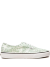 Vans Authentic "washes" Sneakers In Green