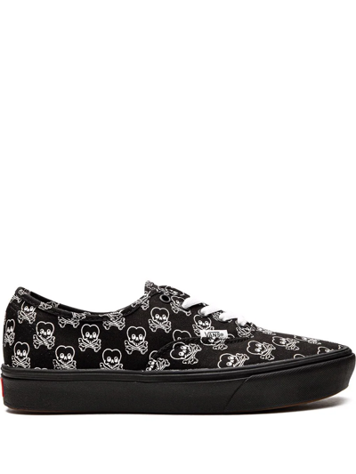 Vans Comfycush Authentic "cold Hearted" Sneakers In Black