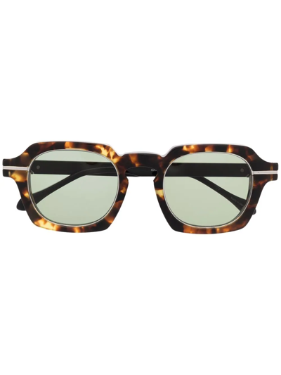Matsuda Tortoiseshell-frame Sunglasses In Braun