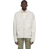 JOHN ELLIOTT GREY GLITCH CARDIGAN