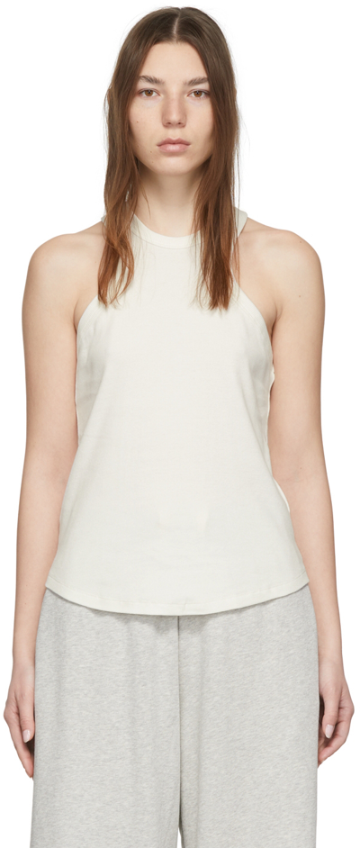 Halfboy Off-white Car Tank Top In 11 Off White
