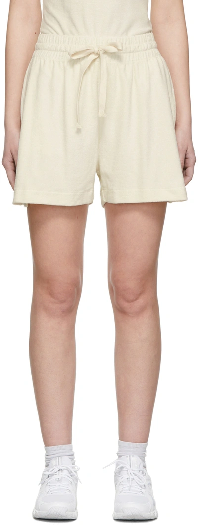 HALFBOY OFF-WHITE TERRY SHORTS