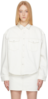 WARDROBE.NYC WHITE DENIM JACKET