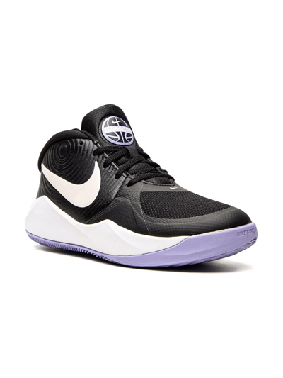 Nike Kids' Team Hustle D 9 Sneakers In Black