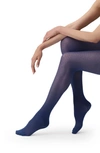 Oroblu Eco Sneaker Tights In Marine 12