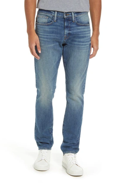 Frame L'homme Spotlight Skinny Jeans In Light Blue