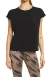Zella Hana Studio T-shirt In Black