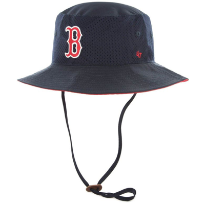 47 ' Navy Boston Red Sox Panama Pail Bucket Hat