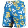 WES & WILLY WES & WILLY BLUE UCLA BRUINS FLORAL VOLLEY SWIM TRUNKS