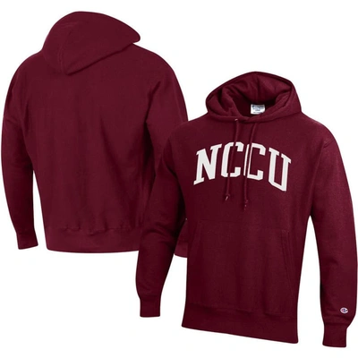 Champion Maroon North Carolina Central Eagles Tall Arch Pullover Hoodie