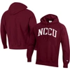 CHAMPION CHAMPION MAROON NORTH CAROLINA CENTRAL EAGLES TALL ARCH PULLOVER HOODIE