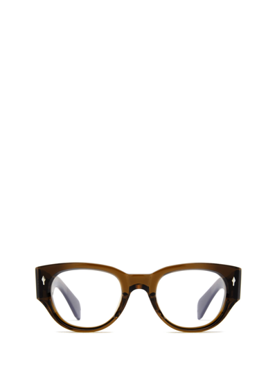 Jacques Marie Mage Altabani Hickory Unisex Eyeglasses In Brown