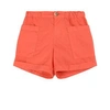 Bonpoint Nateo Shorts Poppy Red In Orange