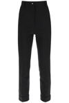 Dolce & Gabbana Milano-stitch Cigarette Pants In Black