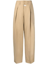 Etro Tailored Linen And Silk Trousers In Beige