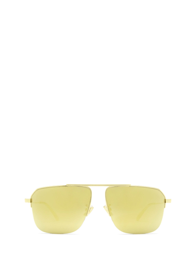 Bottega Veneta Bv1149s Gold Sunglasses
