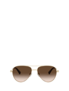 VALENTINO VA2034 PALE GOLD SUNGLASSES