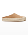 Vince Ulla Espadrille Mules In Tan