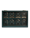 Wolf British Racing 8-piece Watch Winder In Green