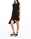 Max Mara Women's Rostov Cotton Knit Mini Skirt In Black