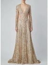 ELIE SAAB GOLD BEADED GOWN