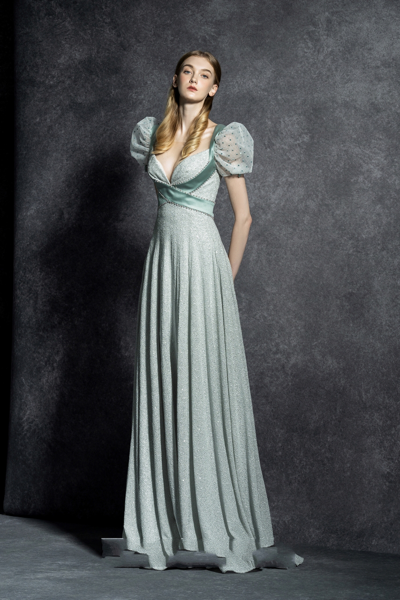 Eve Silver Gown