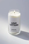 Homesick Love Letters Candle In Love Letters