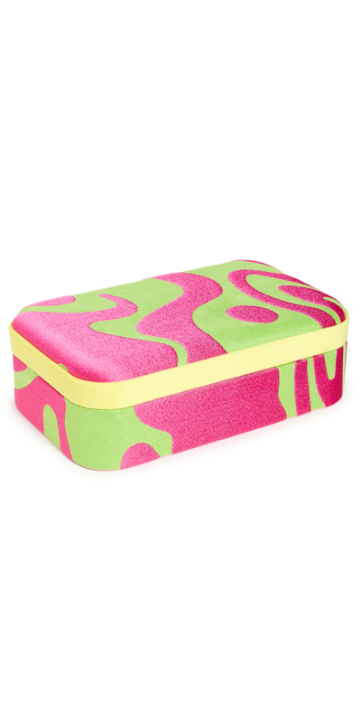 Shopbop Home Shopbop @home Wolf Bea Bongiasca Medium Jewelry Box In Green/pink/yellow