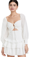 ASTR MARIETTA DRESS WHITE XS