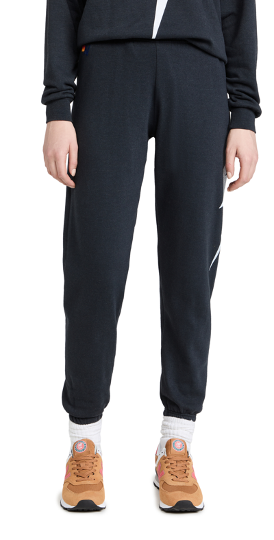 Aviator Nation Bolt Sweatpants In Charcoal