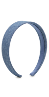 Jennifer Behr Micah Denim Headband In Denim