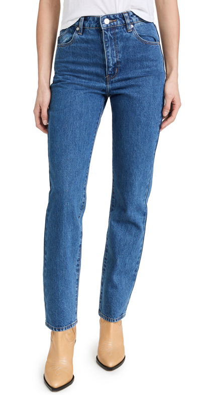 Rolla's Original Straight Jeans In Ashley Blue